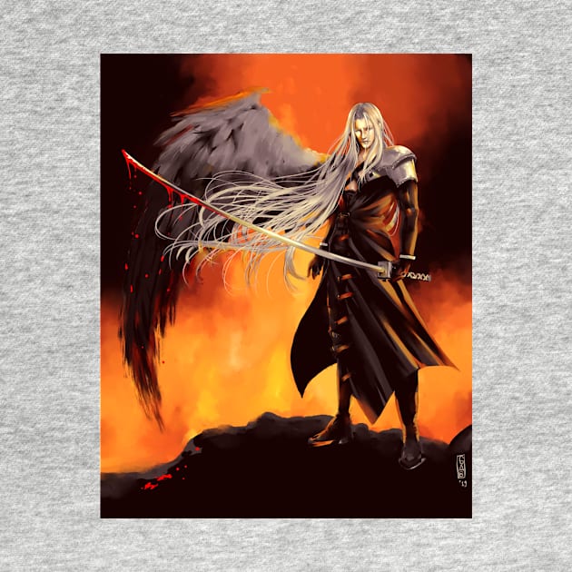 Sephiroth by Saoghal